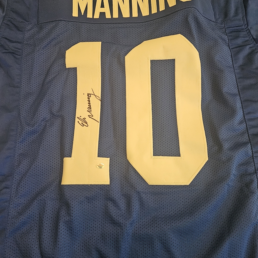 Men's Blue and Yellow Sports Jersey